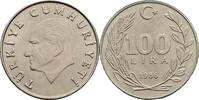 Türkei 100 Lira 1986 vz 20.92 元 含税 ＋  167.34 元 运费