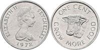 Seychellen 1 Cent 1972 vz 20.92 元 含税 ＋  167.34 元 运费