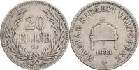 Österreich, Kaiser Franz Joseph I. 20 Filler -