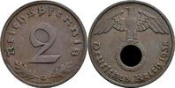 Deutsches Drittes Reich 2 Reichspfennig -