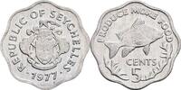 Seyschellen 5 Cents 1977 ss/ss+ 20.92 元 含税 ＋  167.34 元 运费
