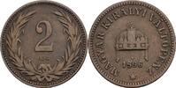 Österreich, Kaiser Franz Joseph I. 2 Filler -