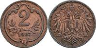 Österreich, Kaiser Franz Joseph I. 2 Heller -