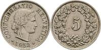 Schweiz Eidgenossenschaft 5 Rappen 1952 ss 20.92 元 含税 ＋  167.34 元 运费