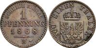 Preußen, Wilhelm I. 1861-1888 1 Pfennig -