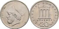 Griechenland 20 Drachmes 1986 ss+ 20.85 元 含税 ＋  166.83 元 运费
