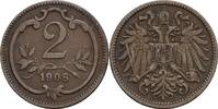 Österreich, Kaiser Franz Joseph I. 2 Heller -