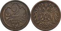 Österreich, Kaiser Franz Joseph I. 2 Heller -