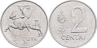 Litauen 2 Centai 1991 vz 20.85 元 含税 ＋  166.83 元 运费