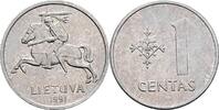 Litauen 1 Centas 1991 vz 20.85 元 含税 ＋  166.83 元 运费