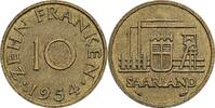 Saarland 10 Franken -