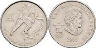 Kanada 25 Cents 2007 vz 20.85 元 含税 ＋  166.83 元 运费