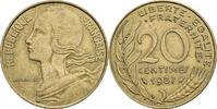 Frankreich 20 Centimes 1987 ss 20.88 元 含税 ＋  167.01 元 运费