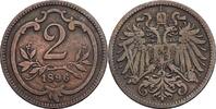 Österreich, Kaiser Franz Joseph I. 2 Heller -