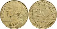 Frankreich 20 Centimes 1989 ss/vz 20.88 元 含税 ＋  167.01 元 运费