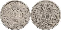 Österreich, Kaiser Franz Joseph I. 20 Heller -