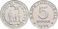 Indonesien 5 Rupiah 1974 ss/vz- 20.92 元 含税 ＋  167.34 元 运费