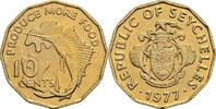 Seychellen 10 Cents 1977 vz 20.92 元 含税 ＋  167.34 元 运费