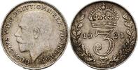 Großbritannien 3 Pence 1921 ss, Rf. 20.85 元 含税 ＋  166.83 元 运费