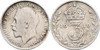 Großbritannien 3 Pence 1919 ss 20.85 元 含税 ＋  166.83 元 运费
