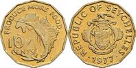Seychellen 10 Cents 1977 vz/stfr 20.92 元 含税 ＋  167.34 元 运费