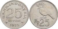 Indonesien 25 Rupiah 1971 ss 20.92 元 含税 ＋  167.34 元 运费
