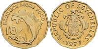 Seychellen 10 Cents 1977 vz/stfr 20.92 元 含税 ＋  167.34 元 运费