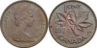 Kanada 1 Cent 1974 ss/vz- 20.92 元 含税 ＋  167.34 元 运费