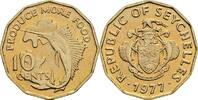 Seychellen 10 Cents 1977 vz 20.92 元 含税 ＋  167.34 元 运费
