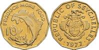 Seychellen 10 Cents 1977 vz 20.92 元 含税 ＋  167.34 元 运费