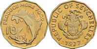 Seychellen 10 Cents 1977 vz 20.92 元 含税 ＋  167.34 元 运费