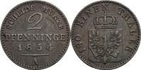 Preussen, Friedrich Wilhelm IV. 1840-1861 2 Pfennige -
