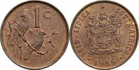 Südafrika 1 Cent 1986 ss 20.92 元 含税 ＋  167.34 元 运费
