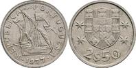 Portugal 2 1/2 Escudos 1977 ss 20.92 元 含税 ＋  167.34 元 运费