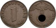 Deutsches Reich 1 Reichspfennig 1939 B ss 20.92 元 含税 ＋  167.34 元 运费