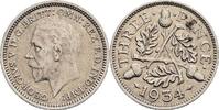Großbritannien 3 Pence 1934 ss 20.92 元 含税 ＋  167.34 元 运费