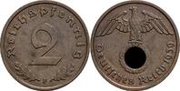 Deutsches Drittes Reich 2 Reichspfennig -
