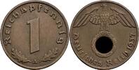 Deutsches Drittes Reich 1 Reichspfennig 1937 A ss 20.92 元 含税 ＋  167.34 元 运费