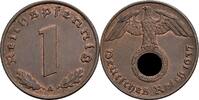 Deutsches Drittes Reich 1 Reichspfennig 1937 A ss 20.92 元 含税 ＋  167.34 元 运费