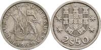 Portugal 2 1/2 Escudos 1969 ss 20.92 元 含税 ＋  167.34 元 运费