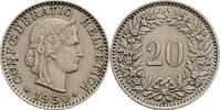 Schweiz 20 Rappen 1950 B ss 20.92 元 含税 ＋  167.34 元 运费