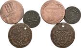 Altdeutschland Lot 3 Stk. -