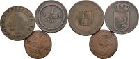 Altdeutschland Lot 3 Stk. -