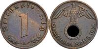 Deutsches Drittes Reich 1 Reichspfennig 1938 A ss 20.92 元 含税 ＋  167.34 元 运费