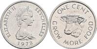 Seychellen 1 Cent 1972 vz 20.92 元 含税 ＋  167.34 元 运费