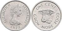 Seychellen 1 Cent 1972 vz 20.92 元 含税 ＋  167.34 元 运费