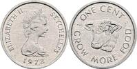 Seyschellen 1 Cent 1972 ss/vz 20.92 元 含税 ＋  167.34 元 运费