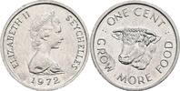 Seyschellen 1 Cent 1972 ss/vz 20.92 元 含税 ＋  167.34 元 运费