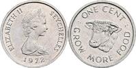 Seychellen 1 Cent 1972 vz 20.92 元 含税 ＋  167.34 元 运费