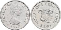 Seychellen 1 Cent 1972 vz 20.92 元 含税 ＋  167.34 元 运费
